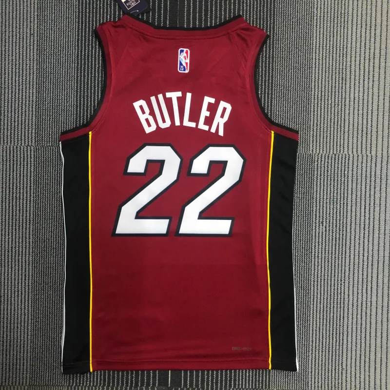 Miami Heat 75th Anniversary Jordan Edition Jimmy Butler #22 Men’s Jersey