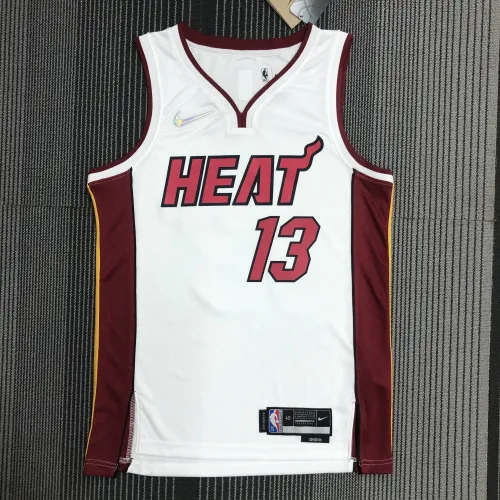 Miami Heat Bam Adebayo #13 75th Anniversary Jersey