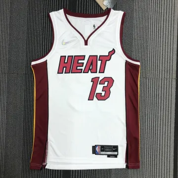 Miami Heat 75th Anniversary Bam Adebayo #13 Men's Jersey