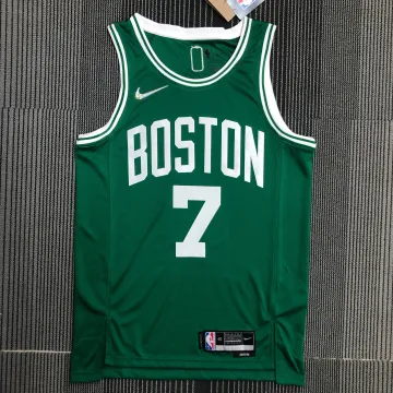 Boston Celtics 75th Anniversary Jaylen Brown #7 Green Men's Jersey