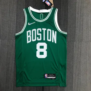 Boston Celtics 75th Anniversary Kemba Walker #8 Green Men's Jersey
