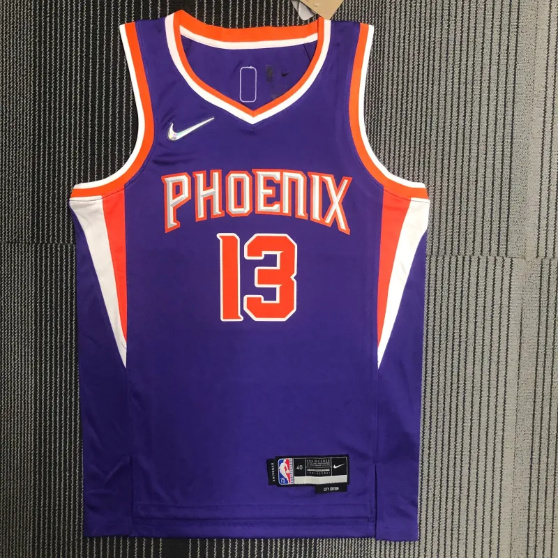 Phoenix Suns 75th Anniversary Purple Steve Nash #13 Men’s Jersey