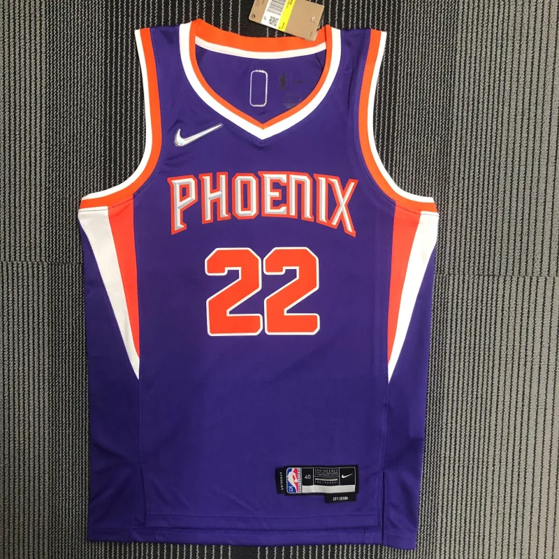 Phoenix Suns 75th Anniversary Purple Deandre Ayton #22 Men’s Jersey