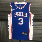 Philadelphia 76ers 75th Anniversary Blue Allen Iverson #3 Men’s Jersey