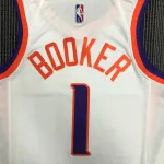 Phoenix Suns 75th Anniversary White Devin Booker #1 Heren Jersey