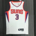 Phoenix Suns 75th Anniversary branco Chris Paul #3 Camisola para homem Phoenix Suns 75th Anniversary White Chris Paul #3 Men’s Jersey