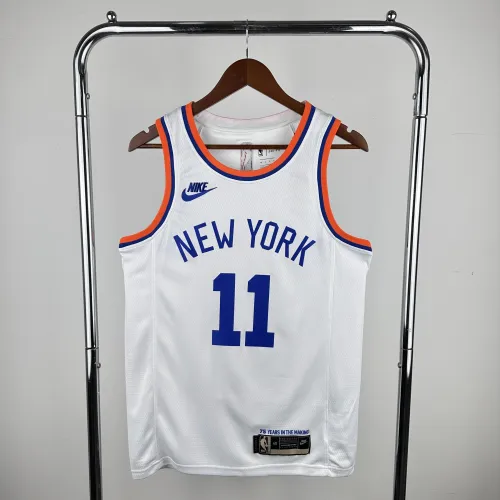 Camiseta retro de los New York Knicks de Jalen Brunson #11 | Camiseta Swingman de la NBA