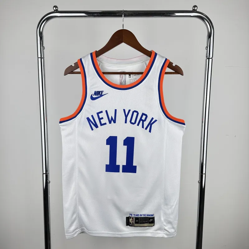 New York Knicks Retro Jalen Brunson #11 Jersey | NBA Swingman Jersey
