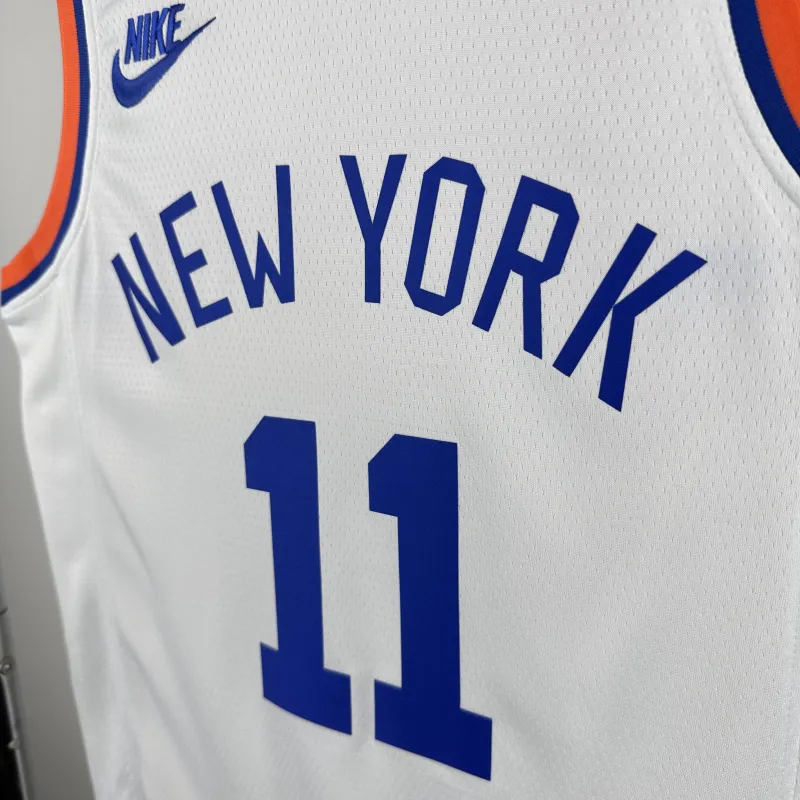 New York Knicks Retro Jalen Brunson #11 Jersey | NBA Swingman Jersey