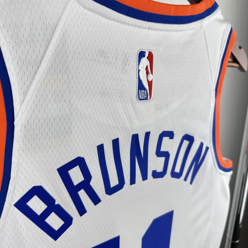 New York Knicks Retro Jalen Brunson #11 Jersey | NBA Swingman Jersey