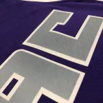 Jersey de hombre del 75º aniversario de los Sacramento Kings Purple De'Aaron Fox #5