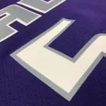Jersey de hombre del 75º aniversario de los Sacramento Kings Purple De'Aaron Fox #5