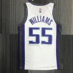 75th Anniversary Sacramento Kings White Jason Williams #55 Men’s Jersey