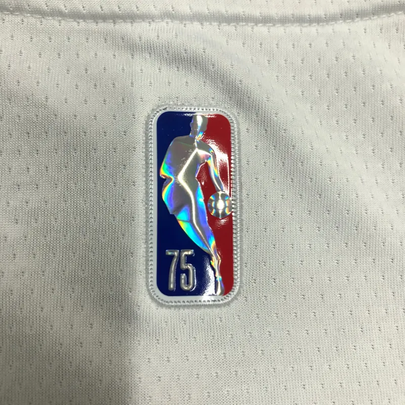 75th Anniversary Sacramento Kings White De’Aaron Fox #5 Men’s Jersey