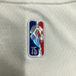 75th Anniversary Sacramento Kings White De’Aaron Fox #5 Men’s Jersey