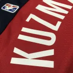 75th Anniversary Washington Wizards Red Kyle Kuzma #33 Men’s Jersey