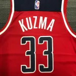 75th Anniversary Washington Wizards Red Kyle Kuzma #33 Men’s Jersey