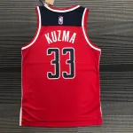 75th Anniversary Washington Wizards Red Kyle Kuzma #33 Men’s Jersey