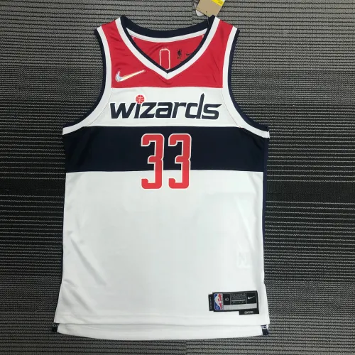 75th Anniversary Washington Wizards White Kyle Kuzma #33 Men's Jersey