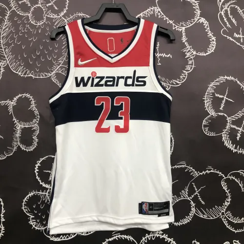 Jersey Hommes 75th Anniversary Washington Wizards Blanc Michael Jordan #23
