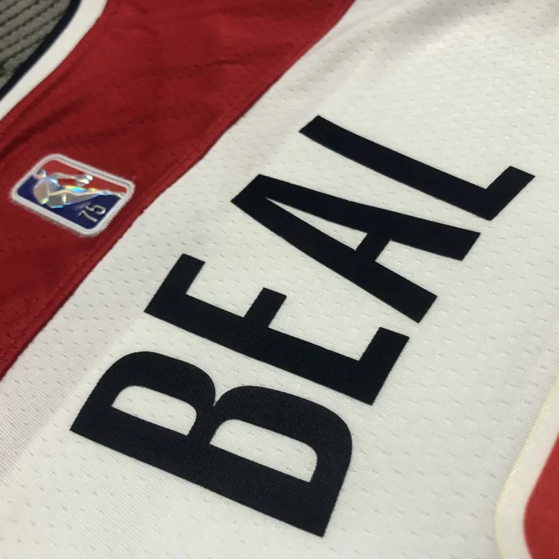 75th Anniversary Washington Wizards White Bradley Beal #3 Men’s Jersey