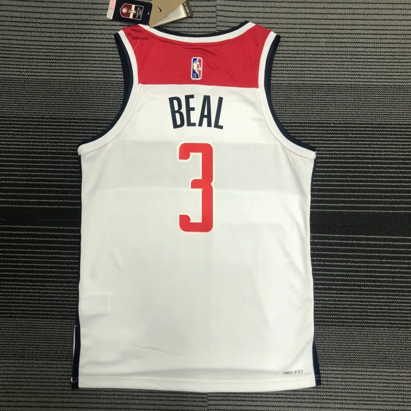75th Anniversary Washington Wizards White Bradley Beal #3 Men’s Jersey