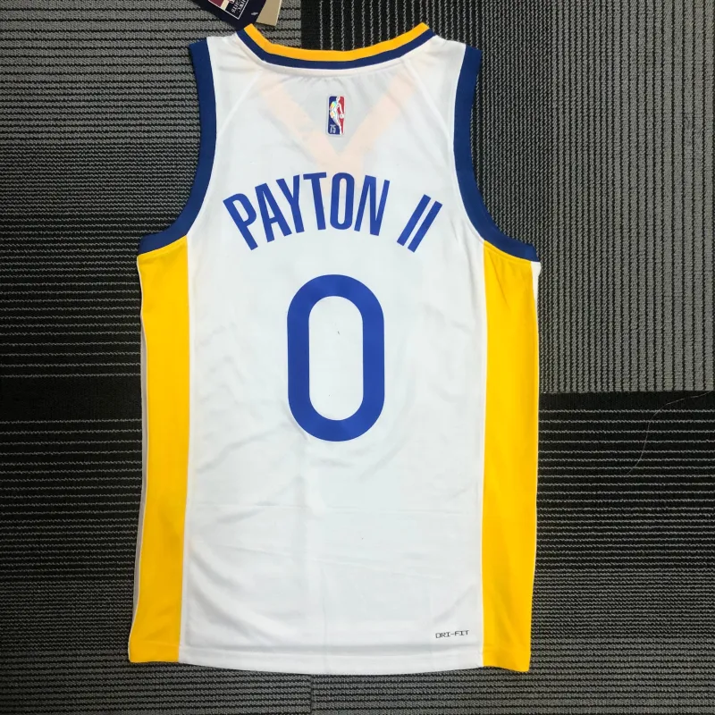Golden State Warriors 75th Anniversary White #0 Men’s Jersey