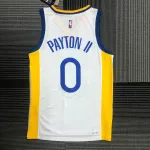 Golden State Warriors 75th Anniversary White #0 Men’s Jersey
