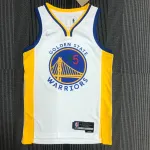 Camiseta Golden State Warriors 75th Anniversary Blanca #95 Hombre Camiseta de los Golden State Warriors 75th Anniversary White #95 para hombre