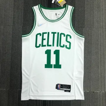 Boston Celtics 75th Anniversary Kyrie Irving #11 White Men's Jersey