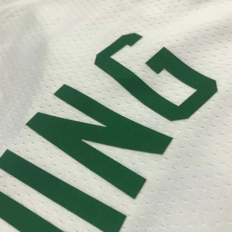 Boston Celtics 75th Anniversary Kyrie Irving #11 White Men’s Jersey