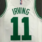 Boston Celtics 75th Anniversary Kyrie Irving #11 White Men’s Jersey