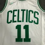 Boston Celtics 75th Anniversary Kyrie Irving #11 White Men’s Jersey