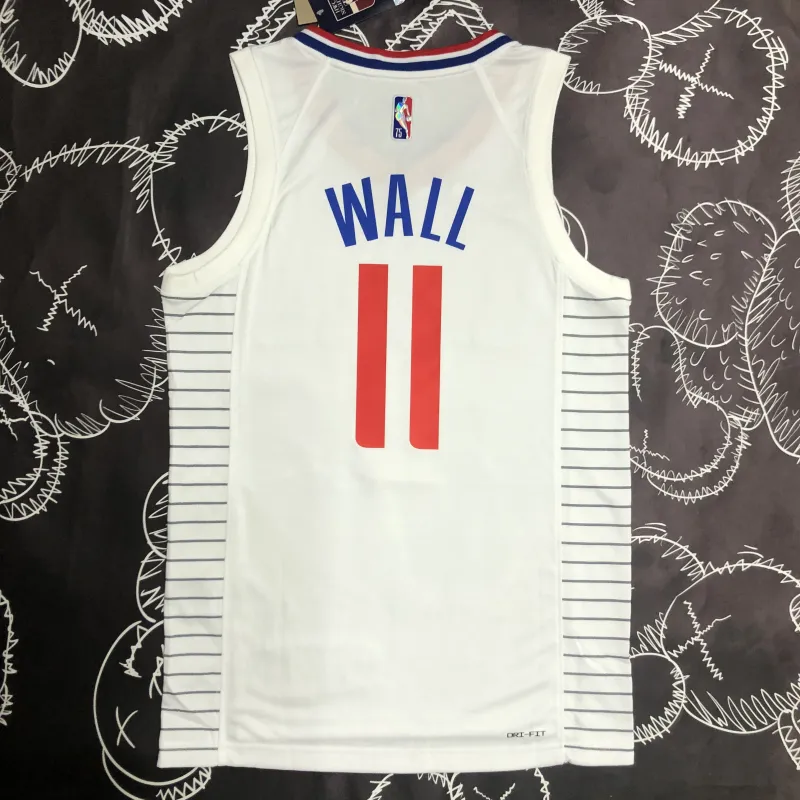 LA Clippers 75th Anniversary White #11 Men’s Jersey