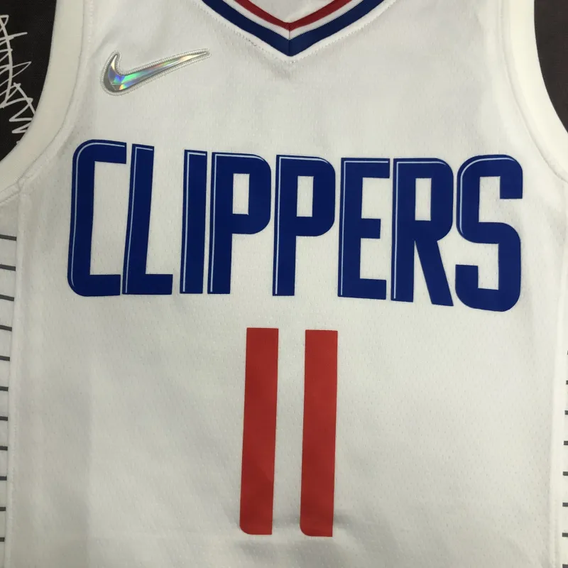 LA Clippers 75th Anniversary White #11 Men’s Jersey