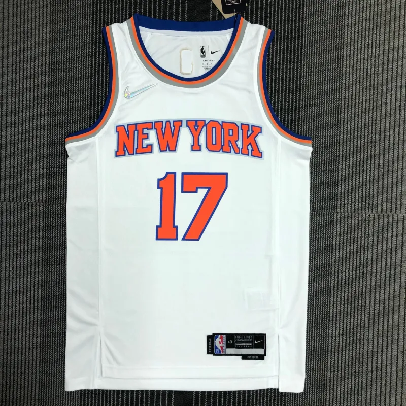 New York Knicks White Jeremy Lin #17 Jersey | NBA Swingman Jersey