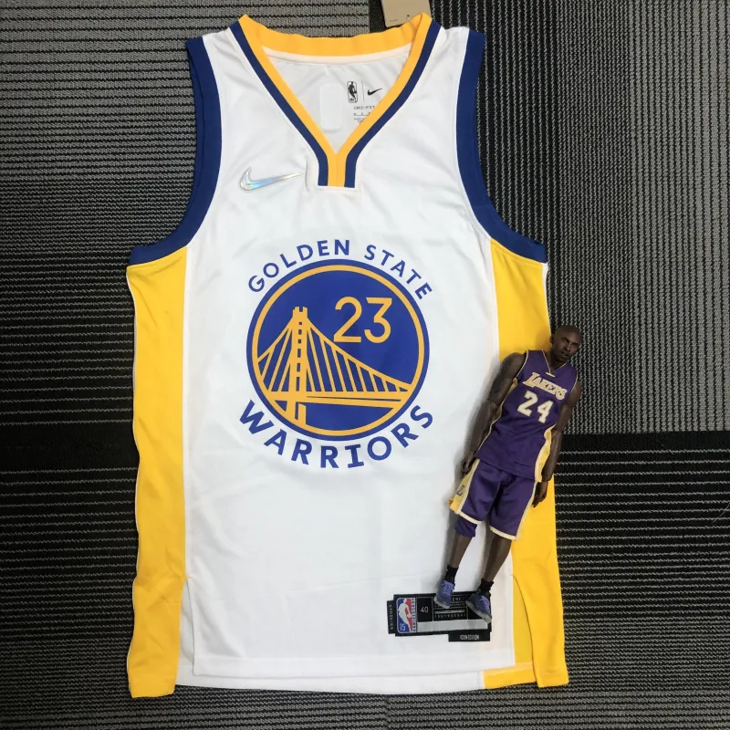 Golden State Warriors 75th Anniversary White Draymond Green #23 Men’s Jersey