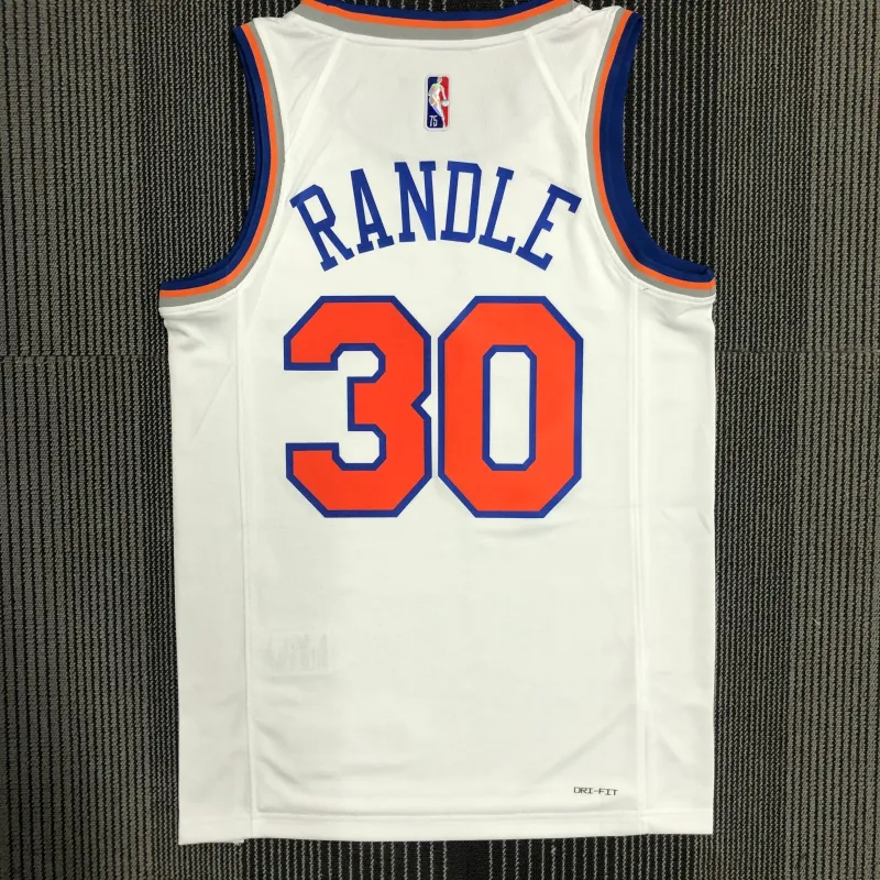 New York Knicks White Julius Randle #30 Jersey | NBA Swingman Jersey