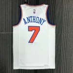 New York Knicks White Carmelo Anthony #7 Jersey | NBA Swingman Jersey