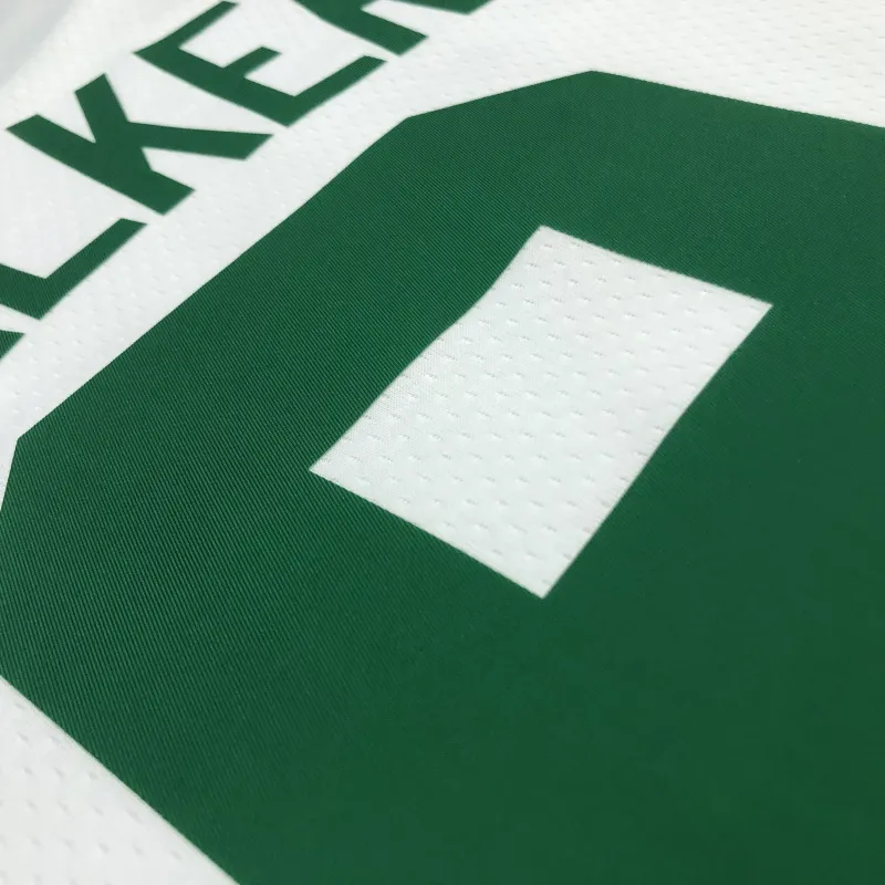 Boston Celtics 75th Anniversary Kemba Walker #8 White Men’s Jersey