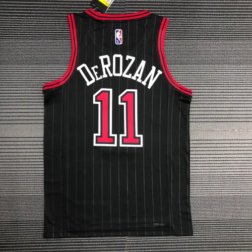 Maillot Hommes Chicago Bulls 75th Anniversary DeMar DeRozan #11