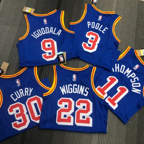 Golden State Warriors 75. Jahrestag #9 Männer Trikot