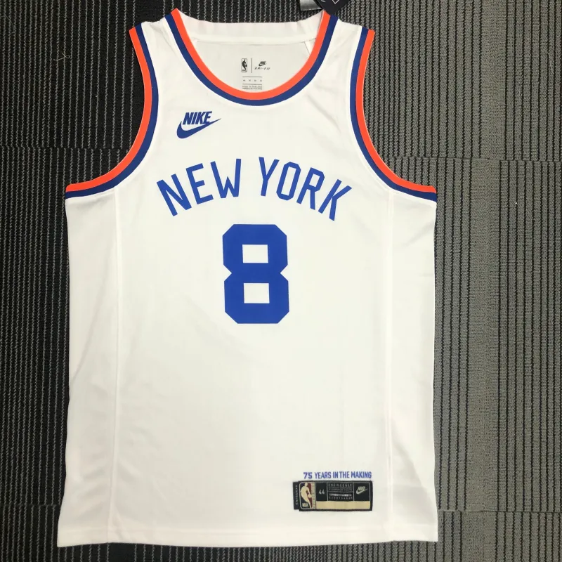 New York Knicks Retro #8 Jersey | NBA Swingman Jersey