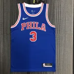 Philadelphia 76ers Retro Blue Allen Iverson #3 Men's Jersey Philadelphia 76ers Retro Blue Allen Iverson #3 Men’s Jersey