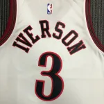 Philadelphia 76ers Retro White Allen Iverson #3 Men’s Jersey