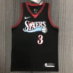Philadelphia 76ers Retro Black Allen Iverson #3 Men's Jersey Philadelphia 76ers Retro Black Allen Iverson #3 Men’s Jersey