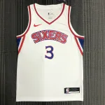 Philadelphia 76ers White Allen Iverson #3 Men's Jersey Philadelphia 76ers White Allen Iverson #3 Men’s Jersey