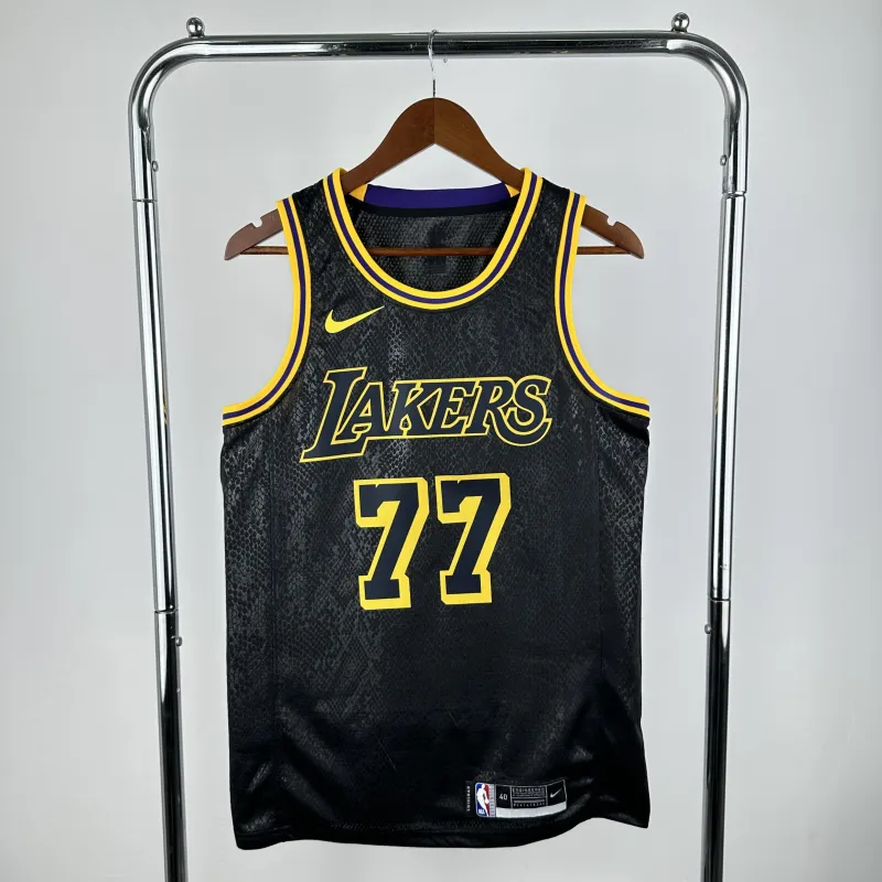 Los Angeles Lakers Luka Doncic #77 Snakeskin Men’s Jersey