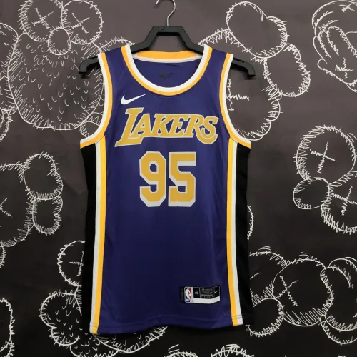Los Angeles Lakers Kyle Anderson #95 Paars Heren Jersey