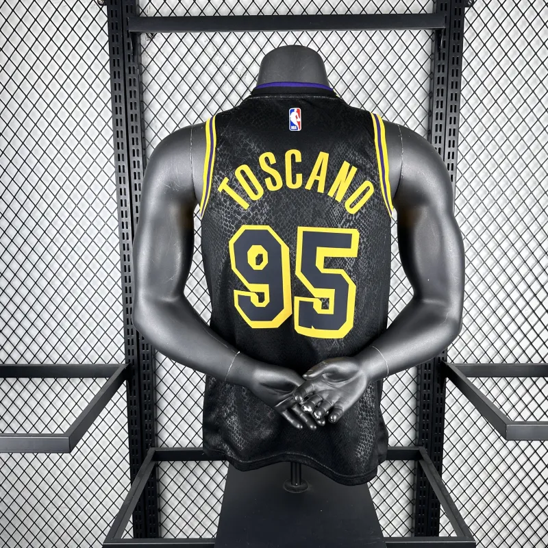Los Angeles Lakers Kyle Anderson #95 Snakeskin Heren Jersey